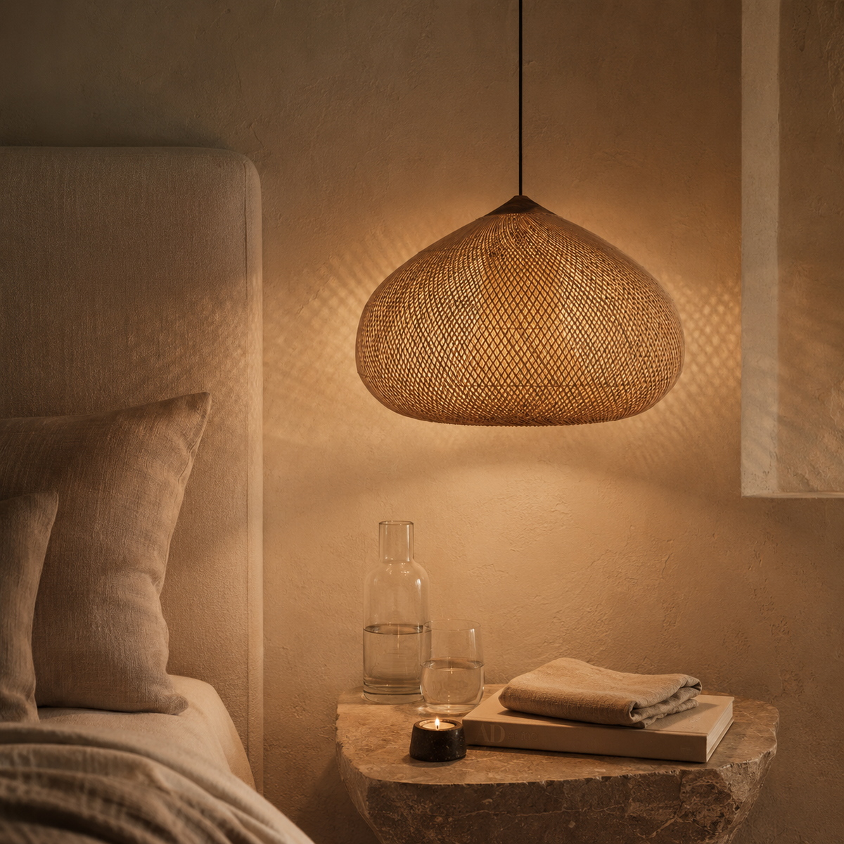 Wabi Rattan Pendant Light