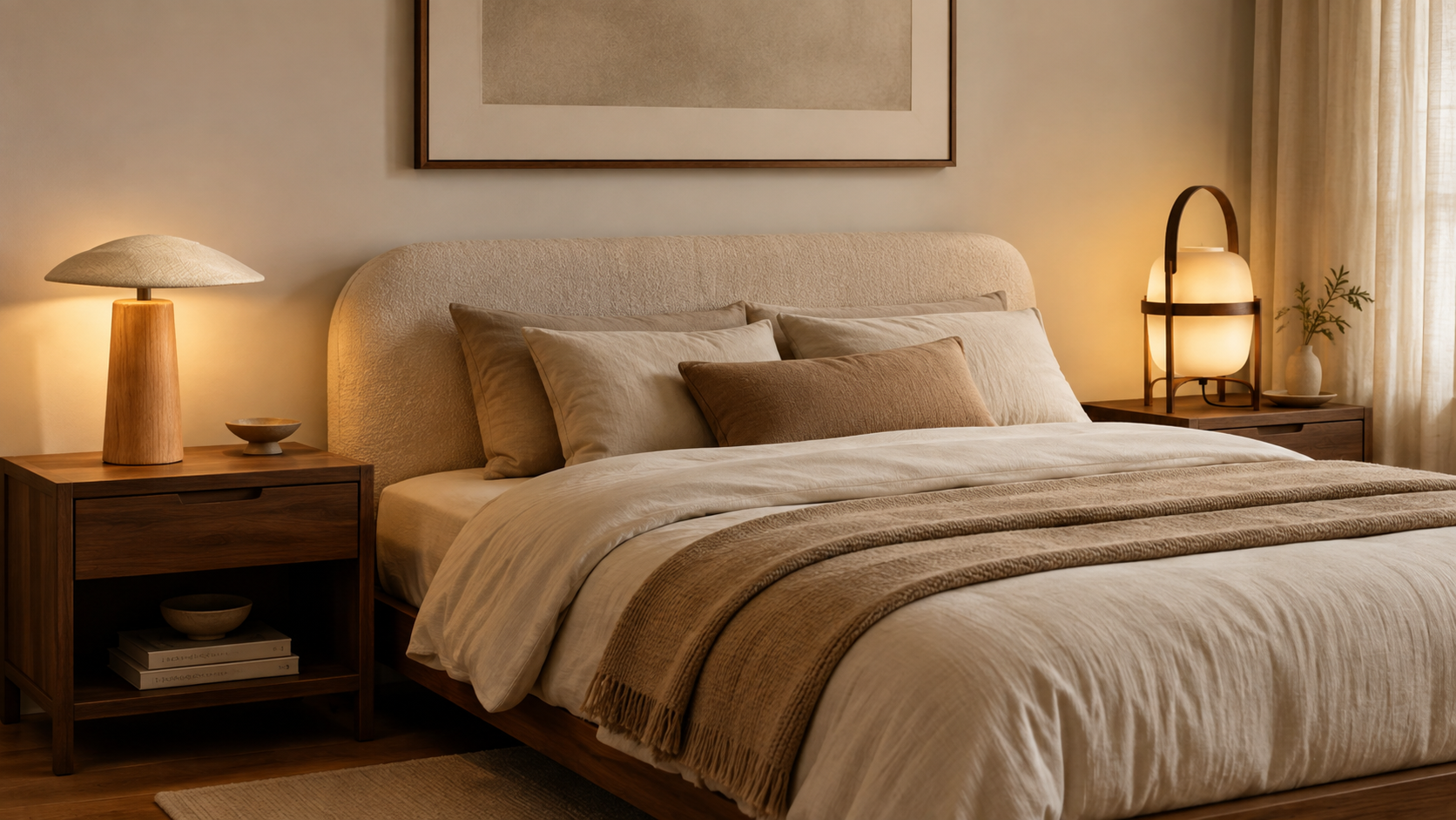 Bedside Table Lamp Size Guide: Height, Shade Width, and Nightstand Fit