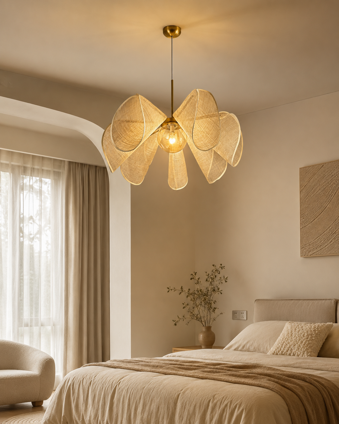 A Sculptural Bloom of Soft Light