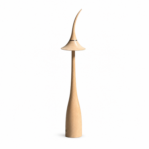 Noma Maple Wood Cordless Table Lamp