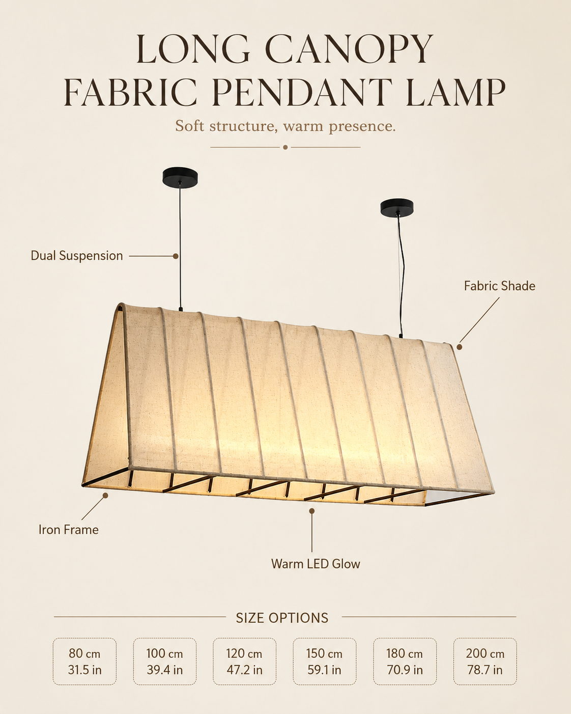 Pavilion Pendant styled in a warm natural interior