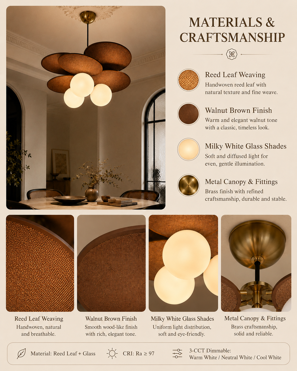 Natural Materials, Refined Craftsmanship