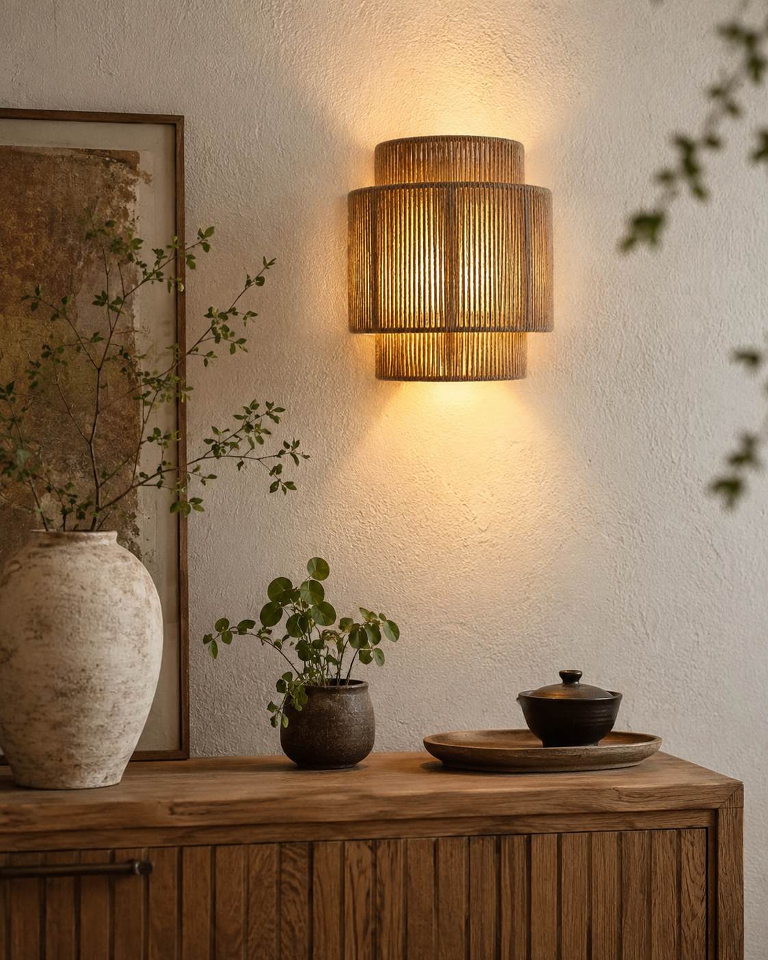 Warm Texture, Sculpted in Light