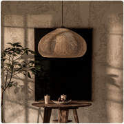 Wabi Rattan Pendant Light Glowryte