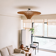Zen Rattan Ceiling Light