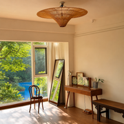 Zen Rattan Ceiling Light