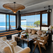 Zen Rattan Ceiling Light