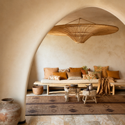 Zen Rattan Ceiling Light
