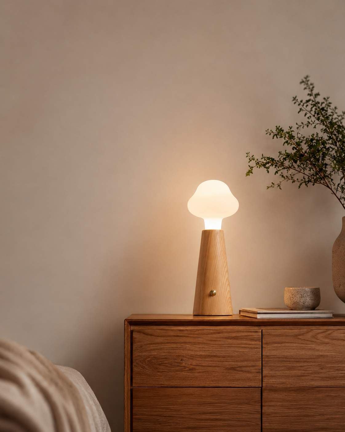 A Soft Glow in a Sculptural Form