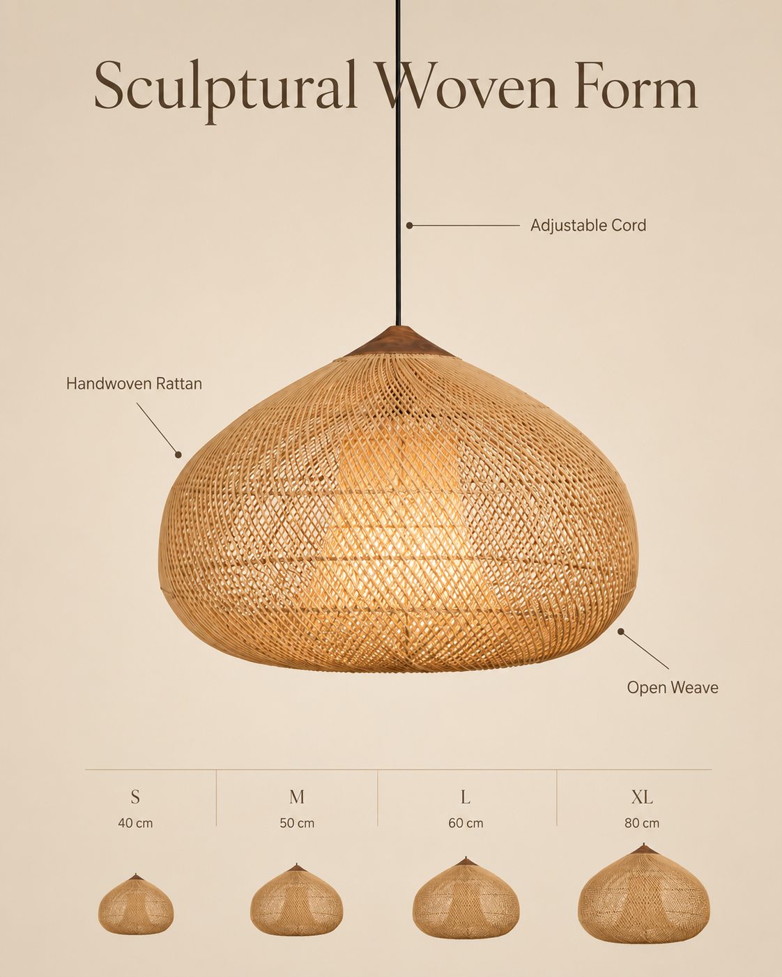 A Rounded Form with an Airy Presence