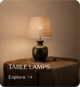 Warm table lamp